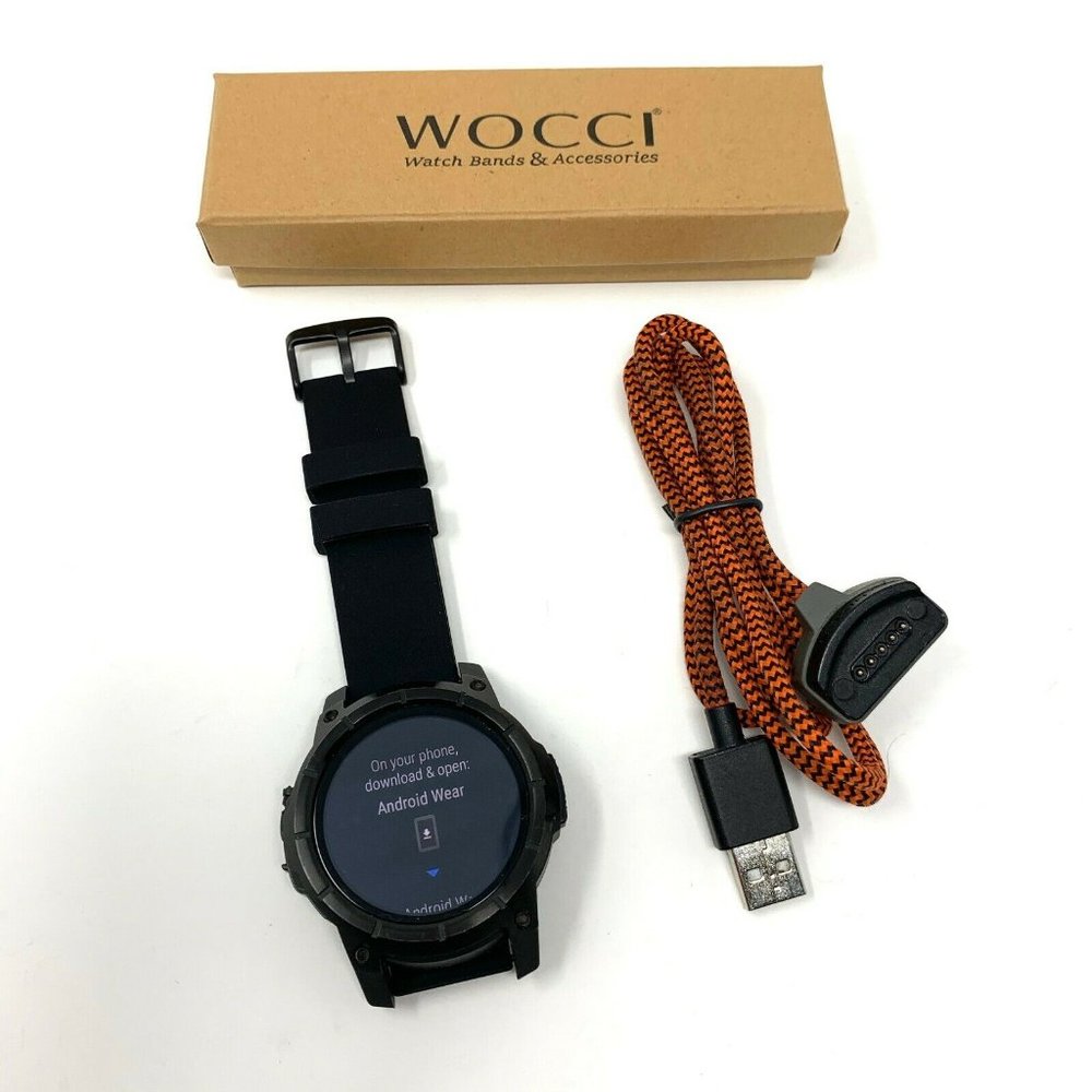 NIXON - The Mission Smartwatch 48mm Stainless Case